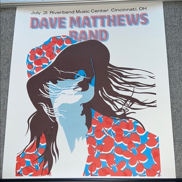 Rare 2005 DMB Dave Matthews Conert Poster